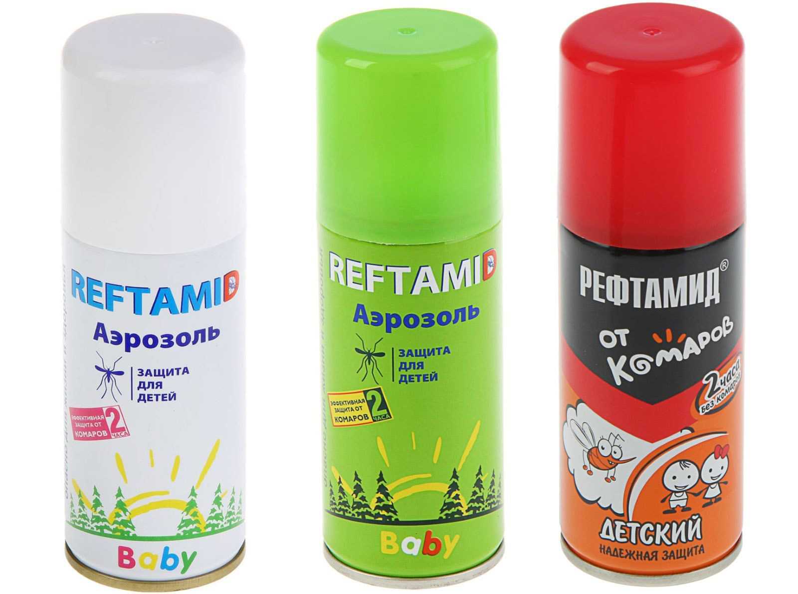 Насколько эффективна аэрозоль Рефтамид от кровососущих насекомых