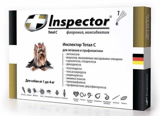 Капли Инспектор для собак