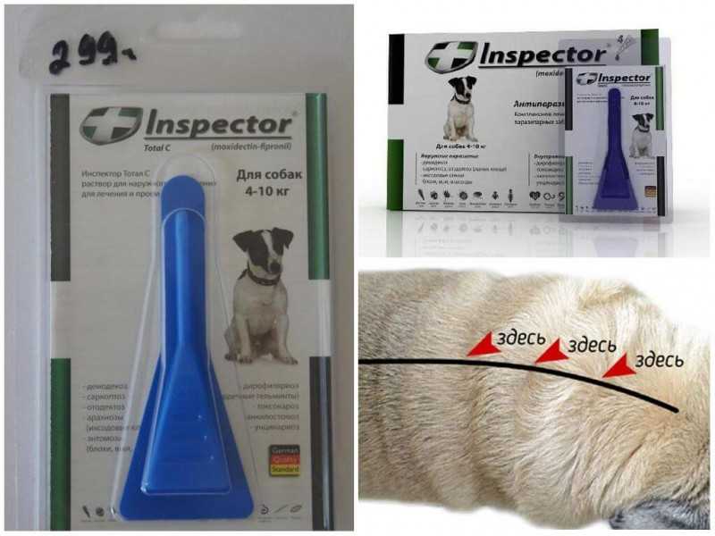 Капли Инспектор для собак