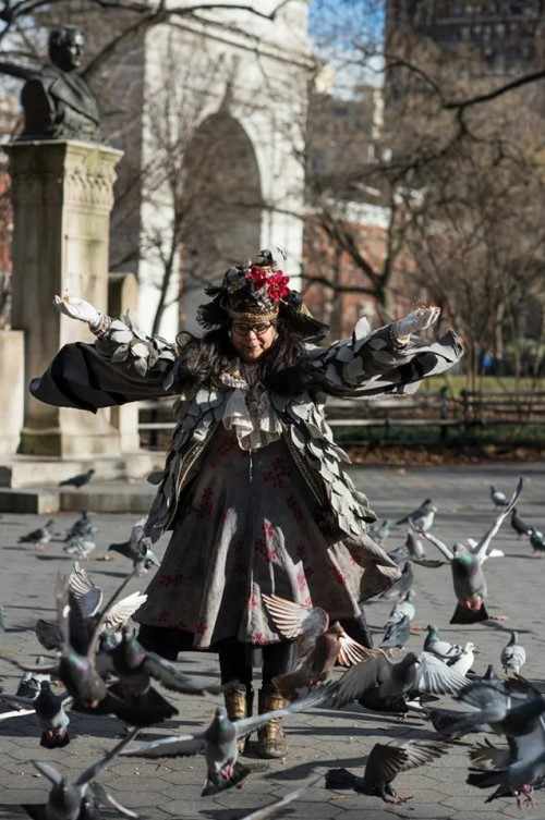 В Нью-Йорке живёт мать голубей